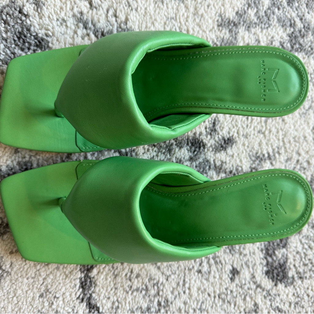 Brand New Green Sandals